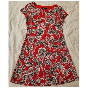 RNstudio by Ronni Nicole Paisley Print Mini Dress, Size S